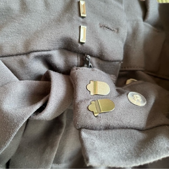 VERO Moda Grey Belted Pants Size S - Picture 4 of 5